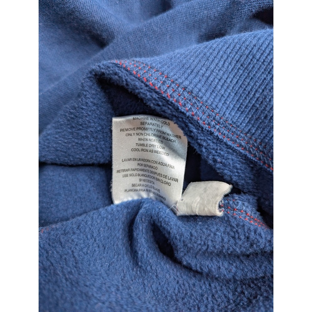 Touch by Alyssa Milano‎ New England Patriots Navy Blue Love Football Hoodie Med - Picture 12 of 12